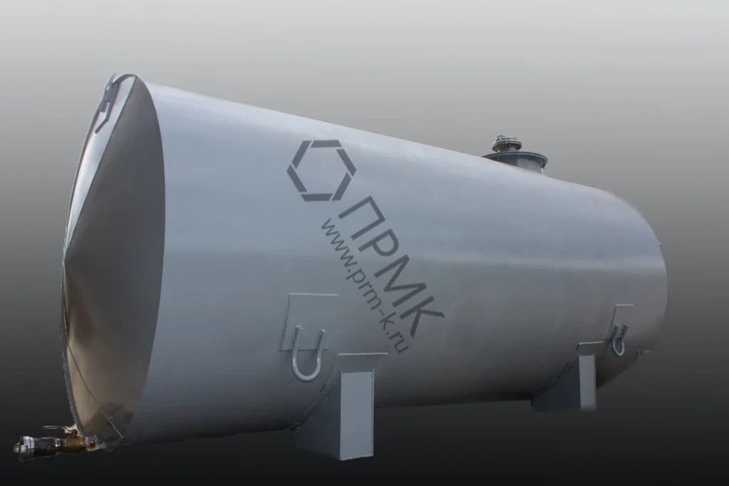 Горизонтальные стальные резервуары и емкости для АЗС, нефтепродуктов, воды, бензина (РГС) от 3м3 до 160 м3 — фото 1