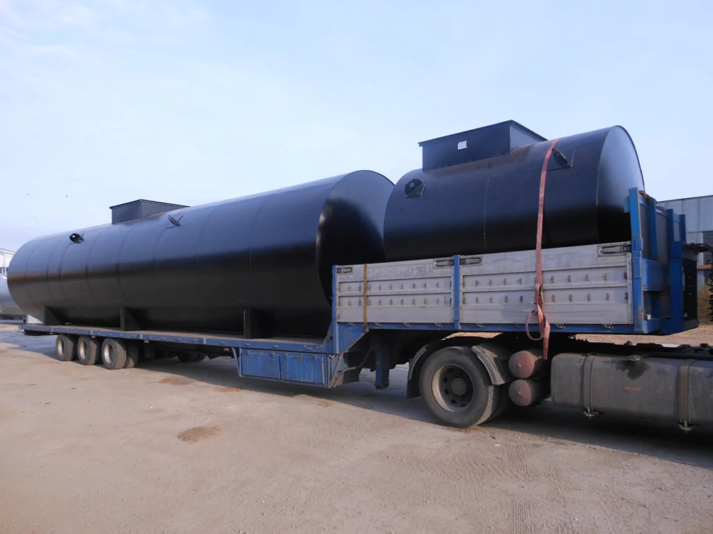 Горизонтальные стальные резервуары и емкости для АЗС, нефтепродуктов, воды, бензина (РГС) от 3м3 до 160 м3 — фото 9