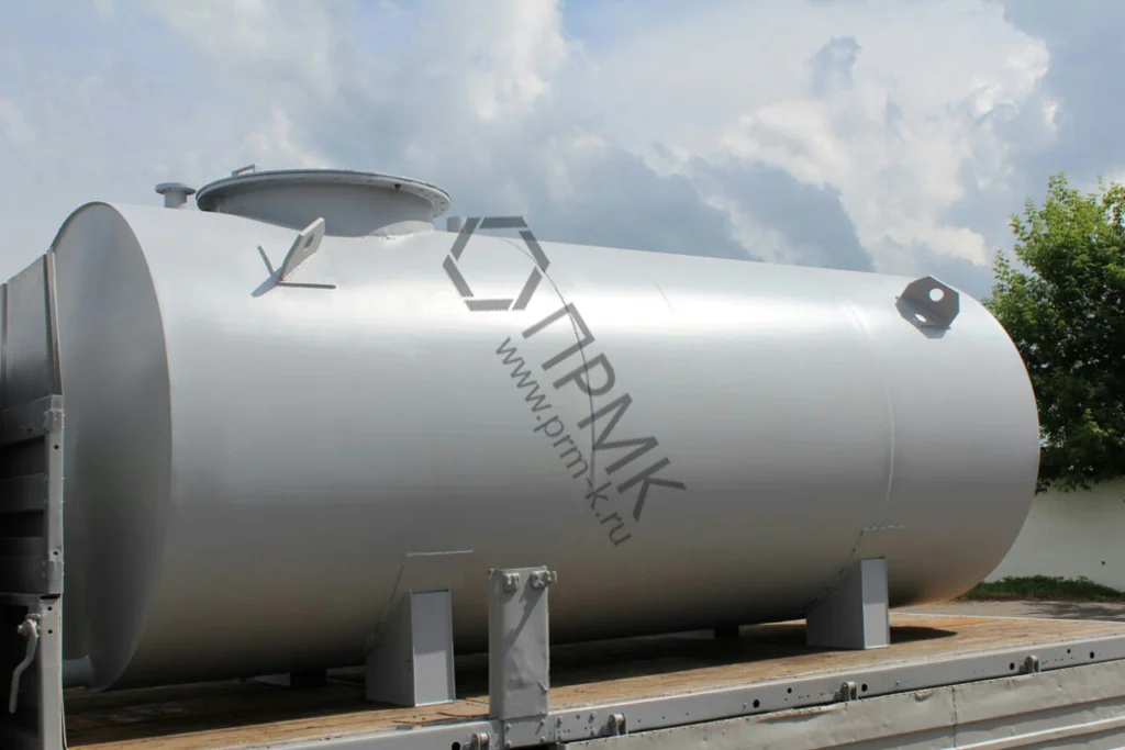 Горизонтальные стальные резервуары и емкости для АЗС, нефтепродуктов, воды, бензина (РГС) от 3м3 до 160 м3 — фото 12