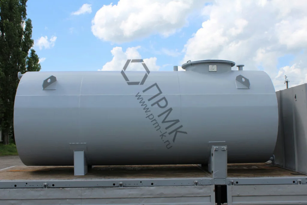Горизонтальные стальные резервуары и емкости для АЗС, нефтепродуктов, воды, бензина (РГС) от 3м3 до 160 м3 — фото 16