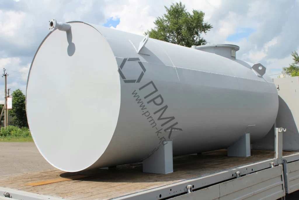 Горизонтальные стальные резервуары и емкости для АЗС, нефтепродуктов, воды, бензина (РГС) от 3м3 до 160 м3 — фото 19