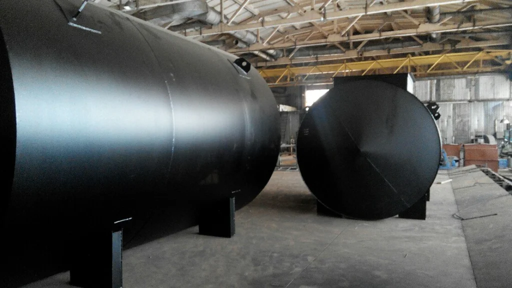 Горизонтальные стальные резервуары и емкости для АЗС, нефтепродуктов, воды, бензина (РГС) от 3м3 до 160 м3 — фото 28